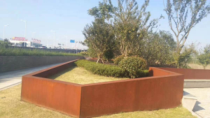 北戴河耐候钢挡土墙